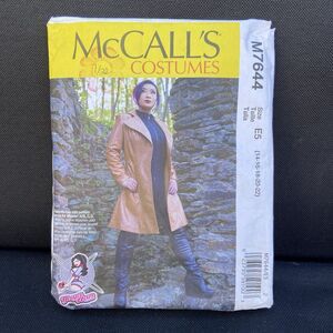 Misses Duster Jacket Sewing Pattern Matrix Yaya Han Design (14-22) McCalls 7644